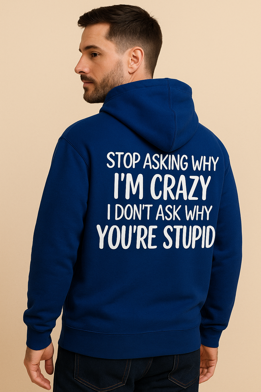 „Crazy but Cool“ Hoodie