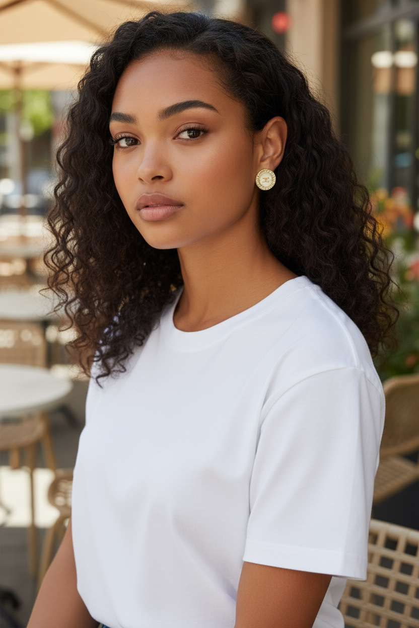 ✨ Name: Noir Élégance Ohrringe