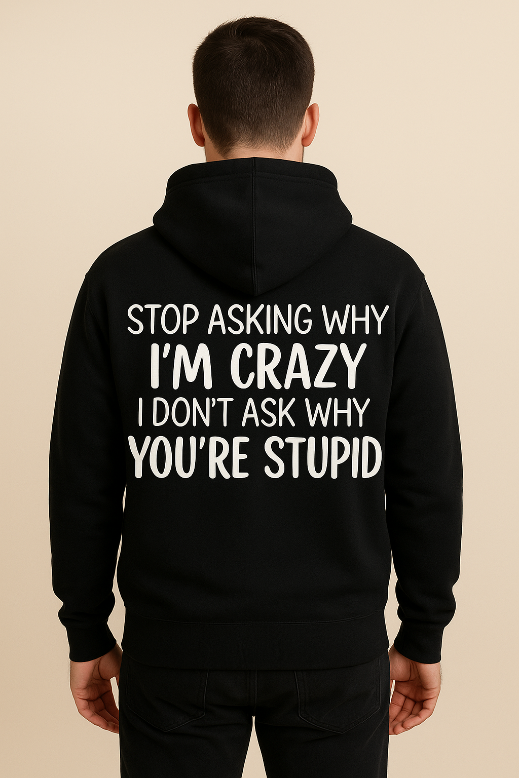 „Crazy but Cool“ Hoodie