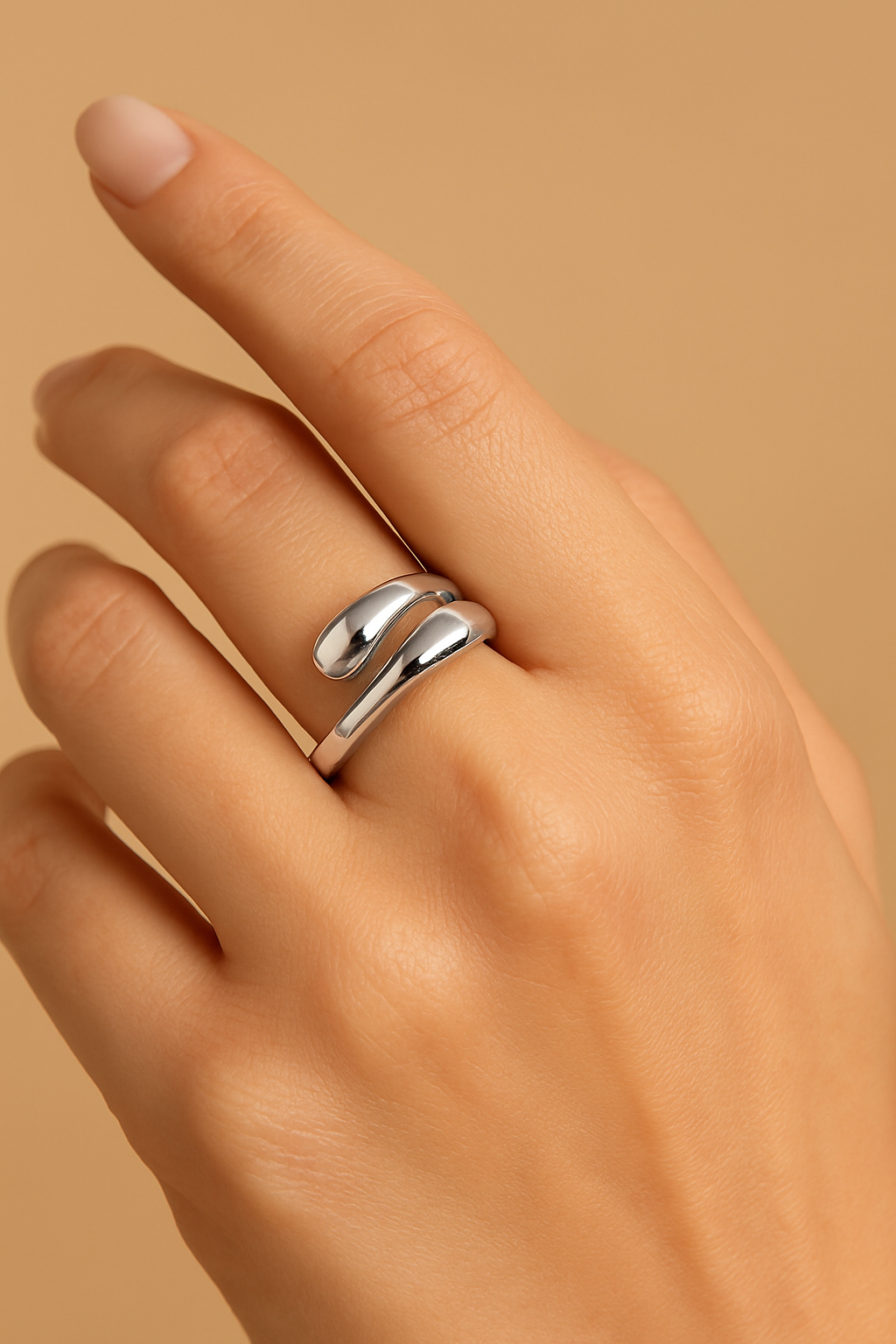 TwinWave ring