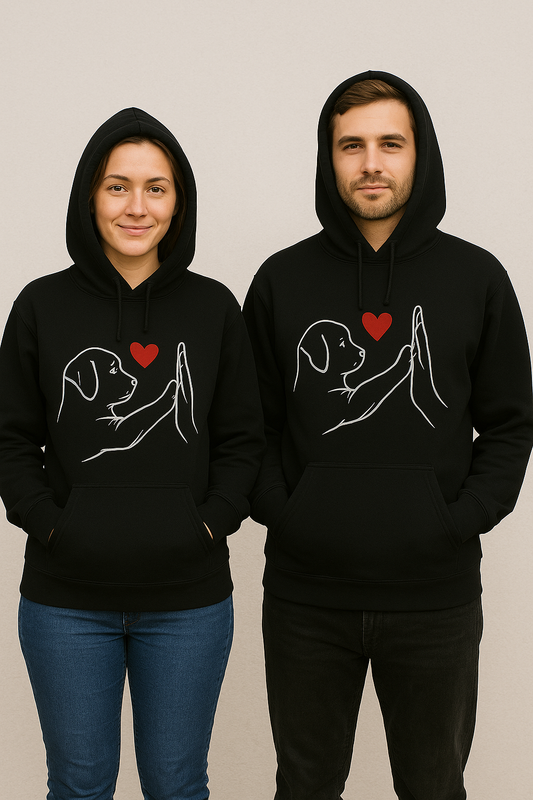 Hoodie „Paw & Heart“ ❤️🐾