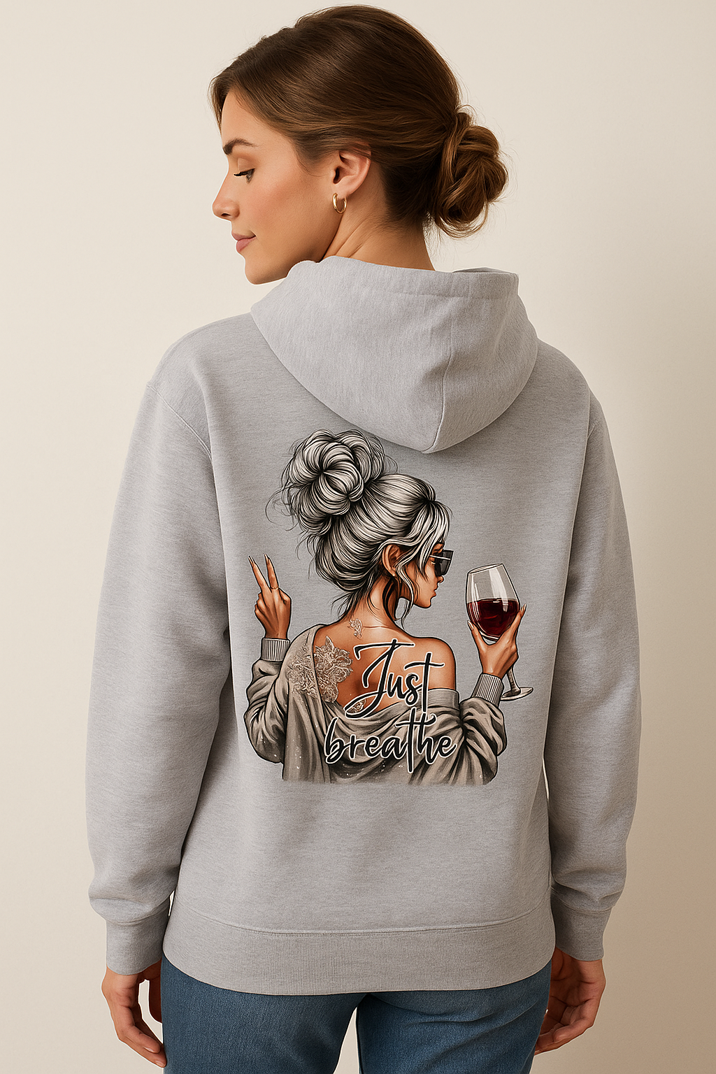 🖤 Just Breathe Hoodie