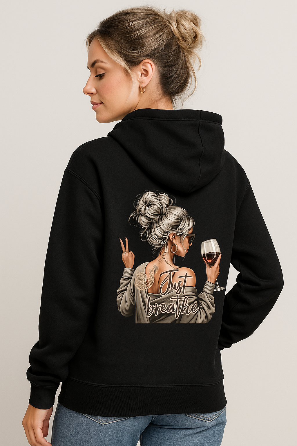 🖤 Just Breathe Hoodie