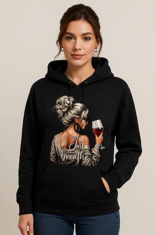 🖤 Just Breathe Hoodie