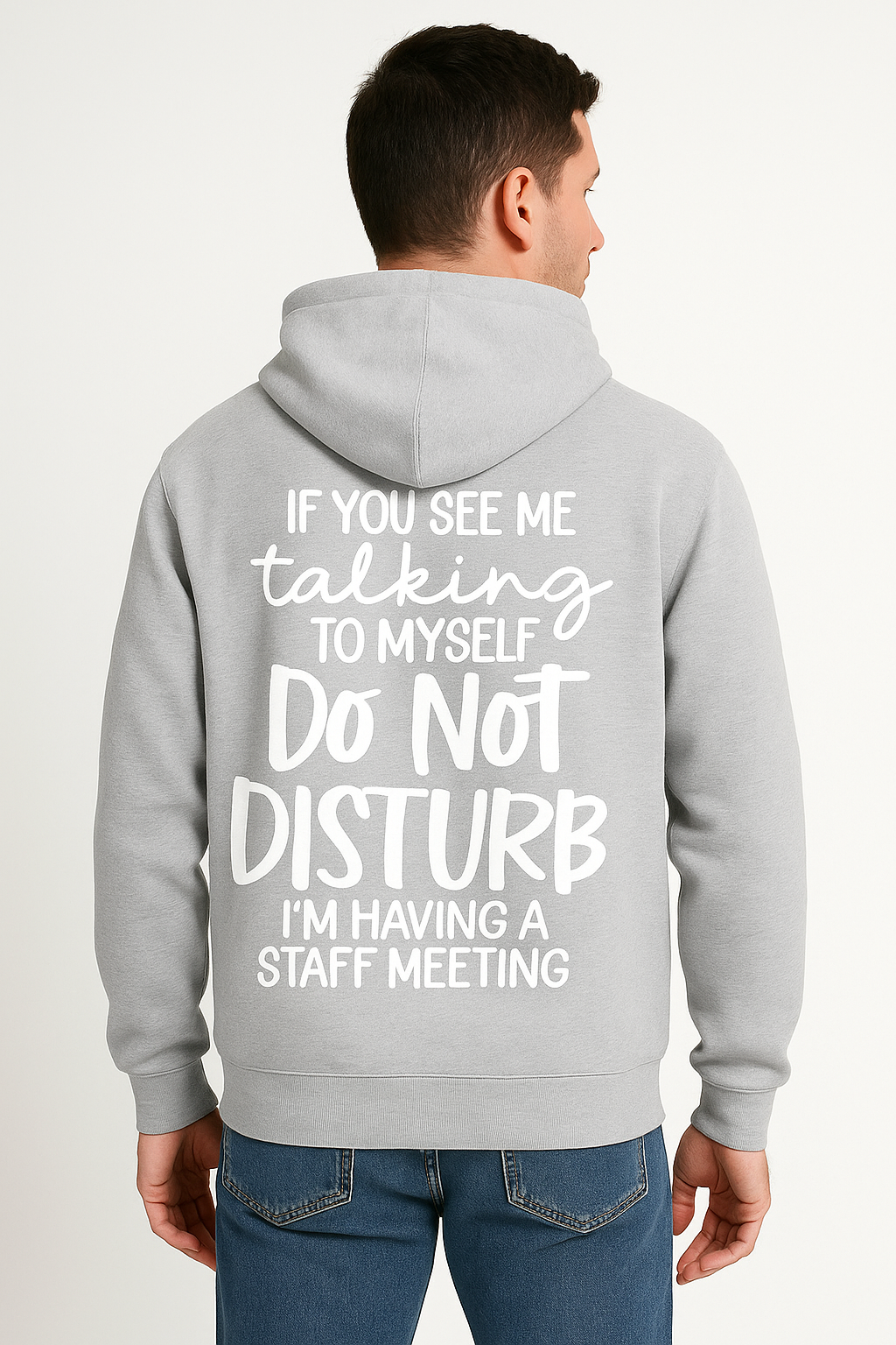 Do Not Disturb – Staff Meeting Edition” (Unisex Hoodie