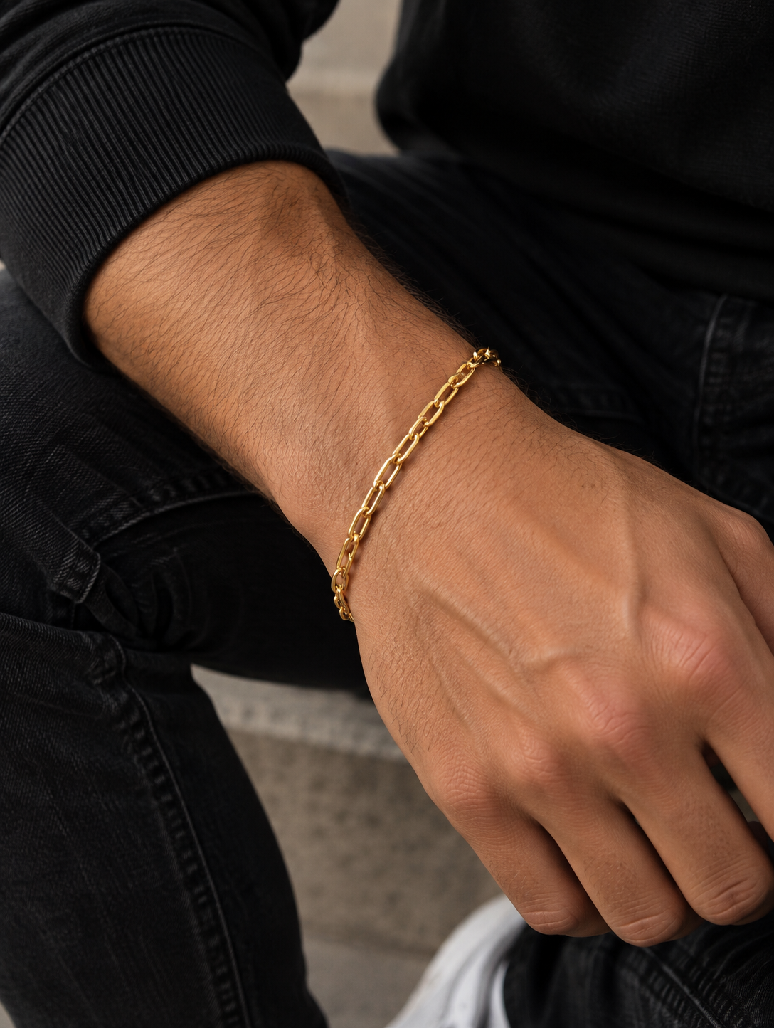 NOAH Unisex Armband – Silber