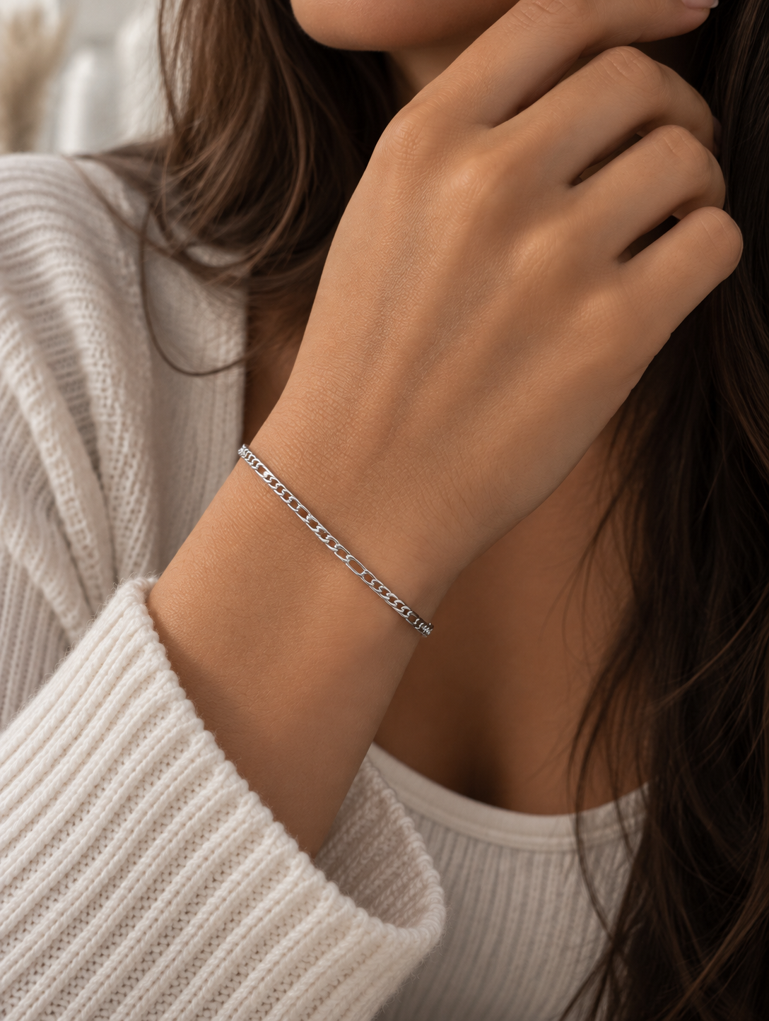 NOAH Unisex Armband – Silber